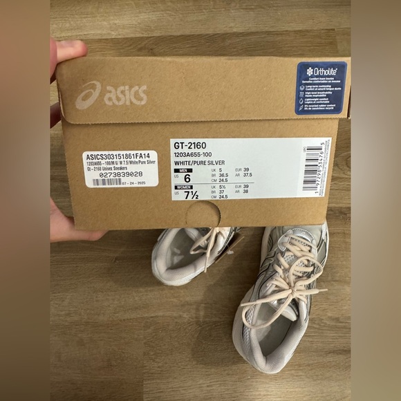 🍂NWT ASICS Gt-2160 Unisex Sneakers (W7.5/M6) - Picture 10 of 10